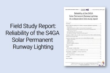 Field study Report_Reliability of S4GA Solar Runway Lighting