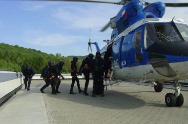 Temporary Lighting For Police Anti-terrorist Operations Unit