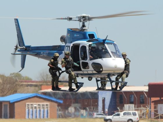 Portable Helipad Lights for South African Police - S4GA