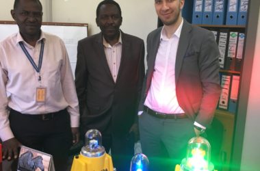 Solar airfield lighting in Kenya