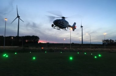 Helipad Lights For Belgium Helicopter Operator
