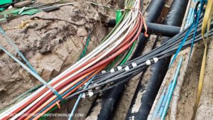 Electrical cables network