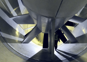 t-3 wind tunnel for jetblast test