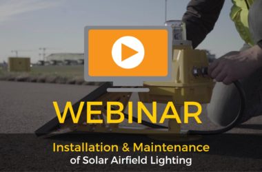 S4GA webinar Installation and maintenance of solar airfield lighting