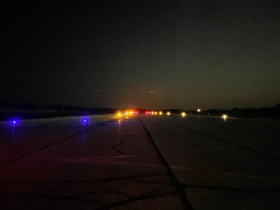 Elliot Lake Airport Canada with S4GA Lights_5