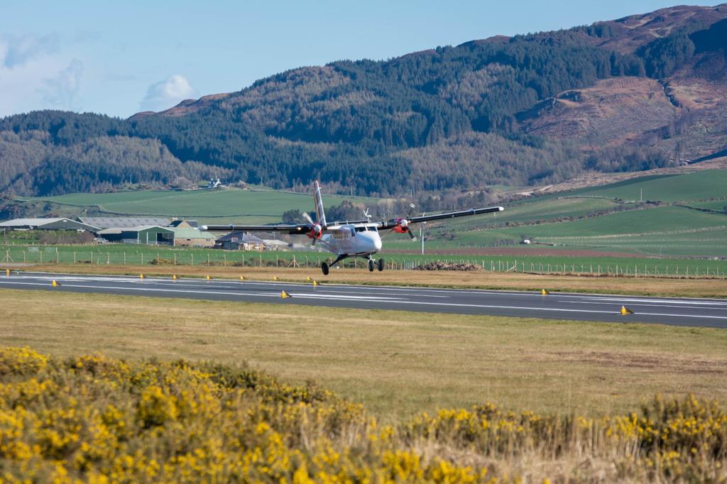 Scotland, UK: S4GA Solar Airfield Lighting for Campbeltown Airport
