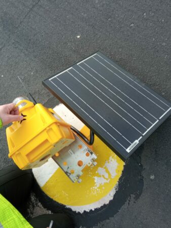 SP-401 Solar Powered Upgrade (20W Solar Panel with holder, cable and connector)