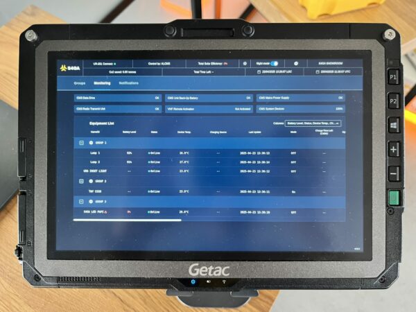 Mobile Touchscreen Tablet with ALCMS System