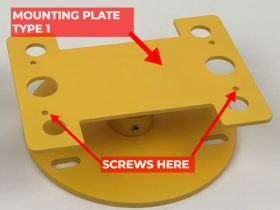 mounting plate TYPE 1