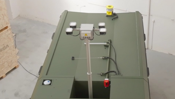 S4GA Mobile Floodlight for Portable Airfield Lighting Trailer