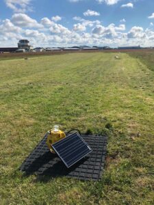 S4GA Solar Helipad Lighting for Blackpool Airport, UK