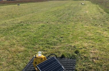S4GA Solar Helipad Lighting for Blackpool Airport, UK
