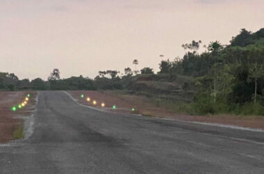 Gabon Mining: Helipad Lights for Oil Producer