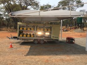 S4GA Portable Airfield LightingTrailer for Kalumbila Airport Zambia Mining
