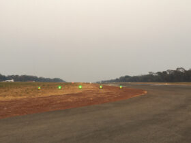 S4GA Portable Airfield Lighting Kalumbila Airport Zambia Mining