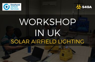 S4GA Dewhurst workshopin UK 2023 - Solar Airfield Lighting
