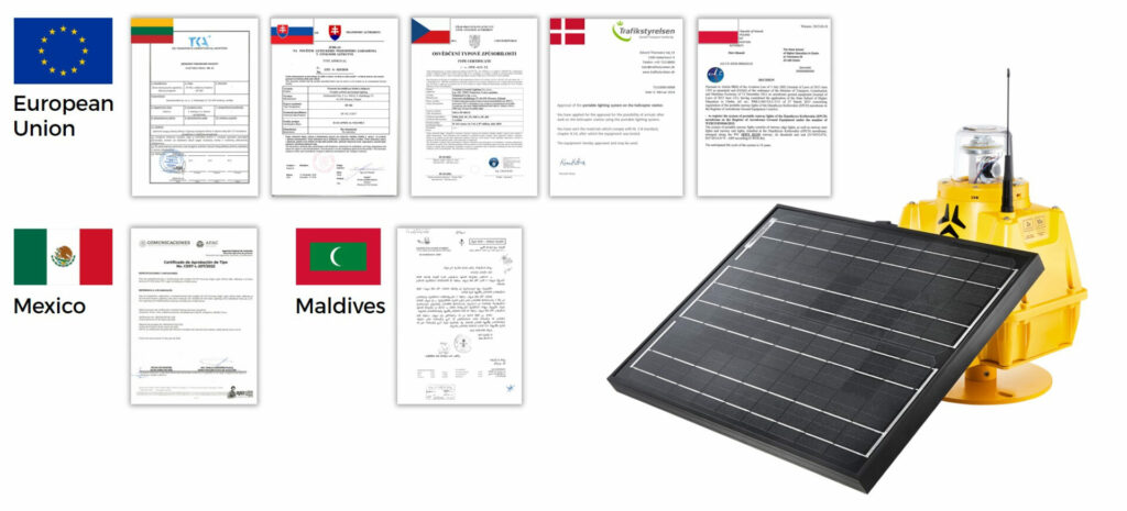 CAA approvals of S4GA airfield lighting