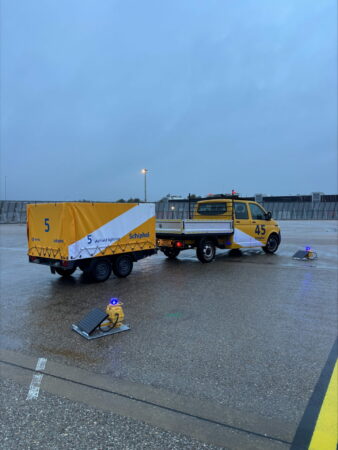 S4GA Emergency Airfield Lighting Trailer at Schiphol Airport Amsterdam