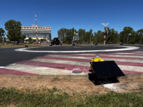 S4GA Solar helipad lights installation darwin australia_10