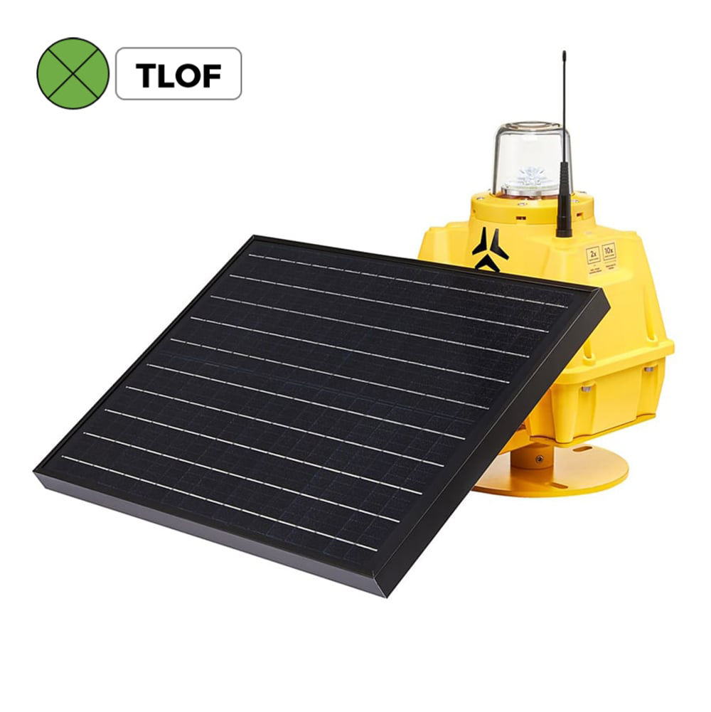 SP-401S Solar Helipad TLOF Light - Solar Helipad Lighting - S4GA