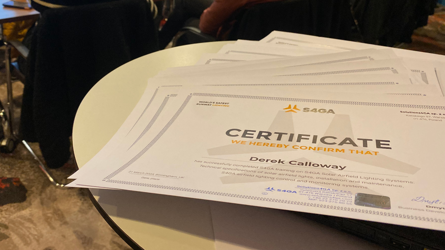 Certificates S4GA Online Academy