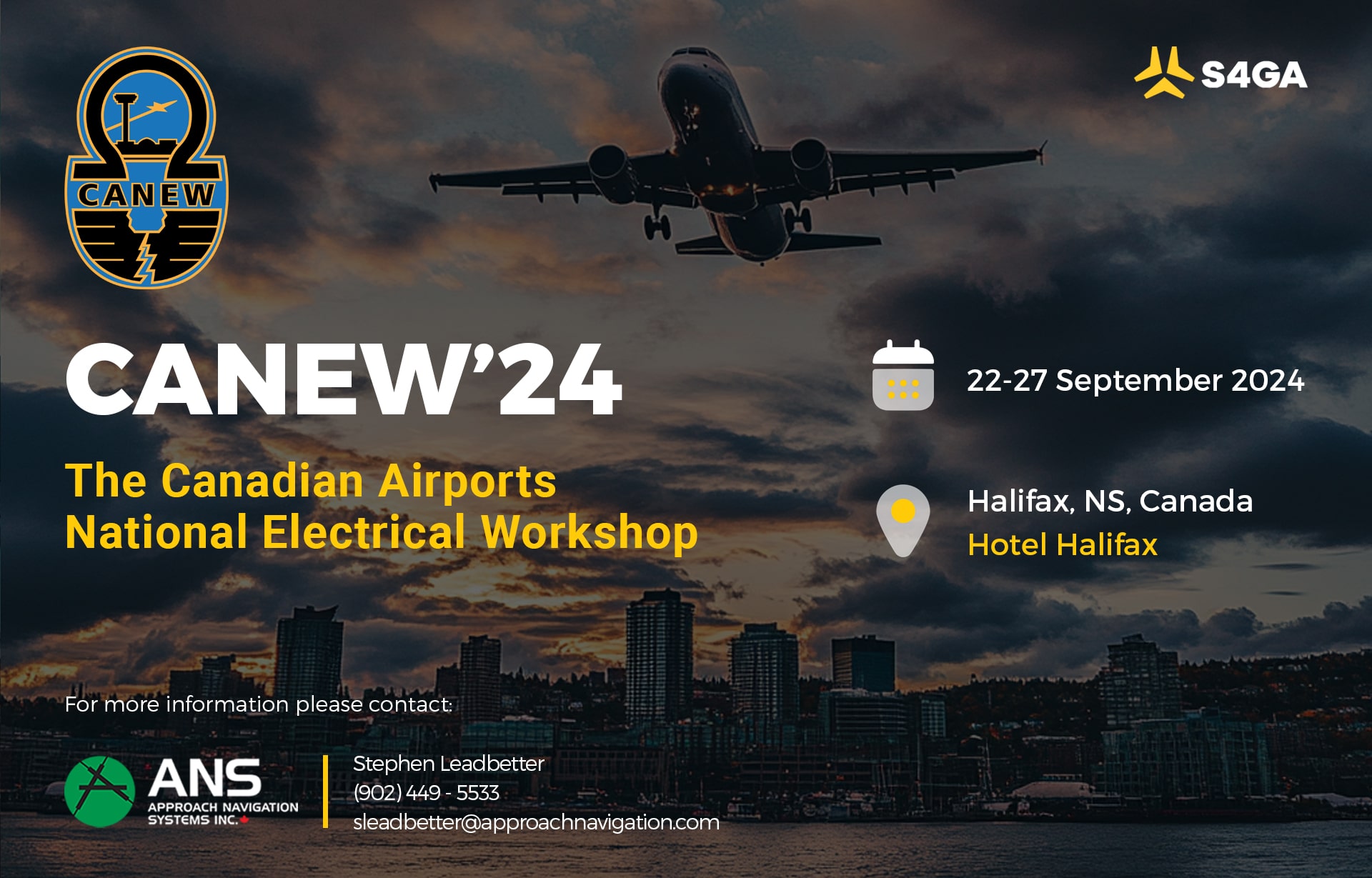 CANEW 2024: S4GA and ANS Showcase Solar Airfield Lighting