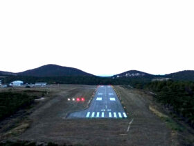 Mali Losinj Airport Chroatia PAPI Lights