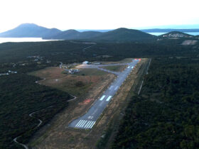 Mali Losinj Airport Runway Lights