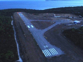 S4GA AGL at Mali Losinj Airport Chroatia