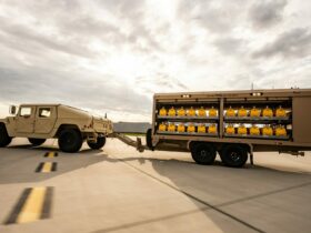 S4GA Military Trailer portable airfield lighting