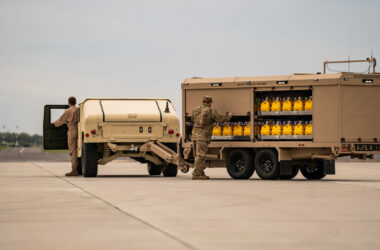 S4GA Military Trailer for military operations