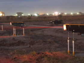 S4GA PAPI lights in action at Kolwezi Airport