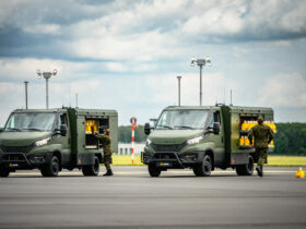 S4GA mobile runway lighting in a truck solution