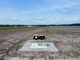S4GA LED PAPI Double Projector-System for Cottbus Airport