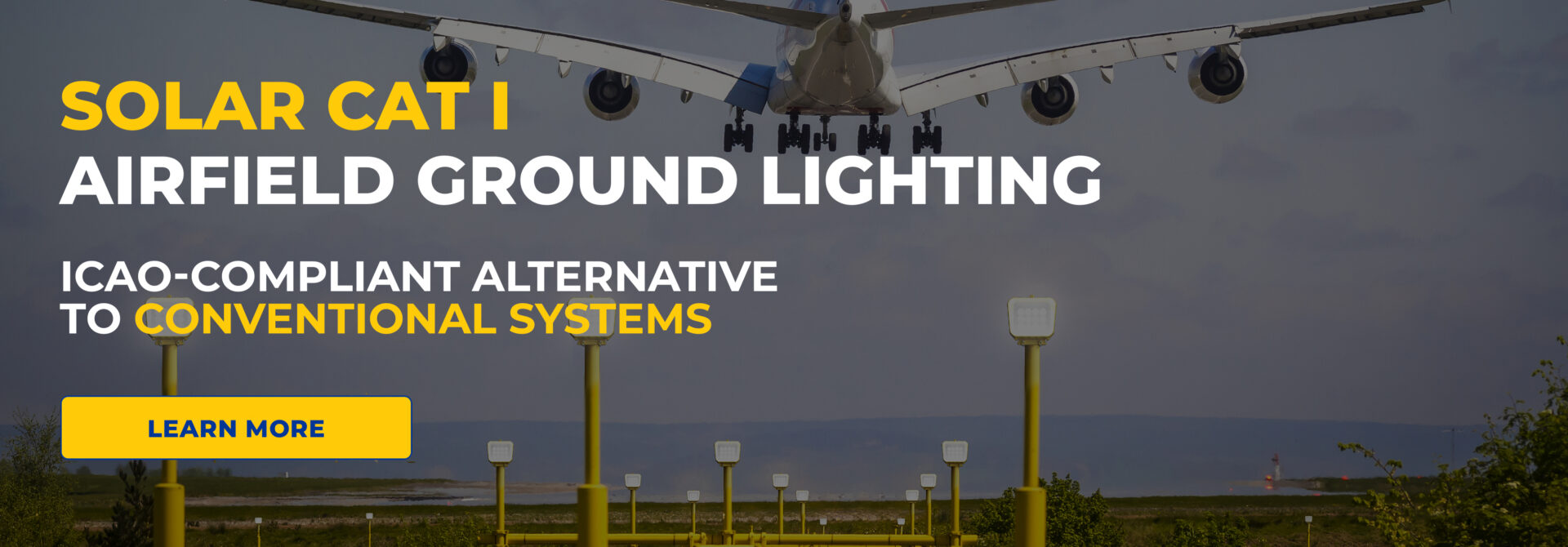 S4GA Solar CAT I Airfield Ground Lighting