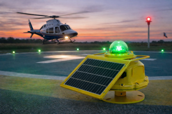 S4GA Solar Helipad Lighting, TLOF lights