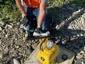 S4GA Solar Runway Edge installation at Reyes Murillo Nuqui Airport
