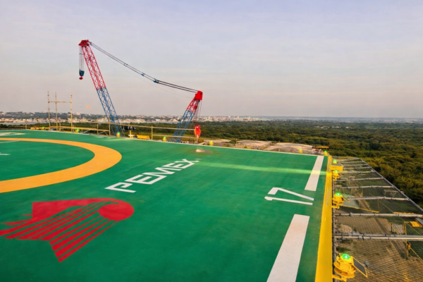 S4GA Solar Helipad Lighting SP-103S for PEMEX, Mexico