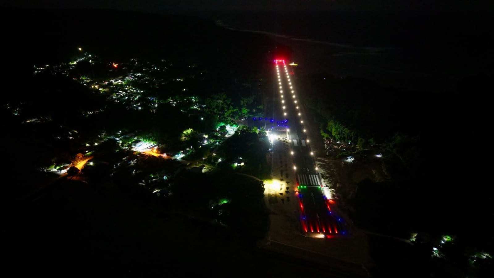 Solomon Islands airport runway