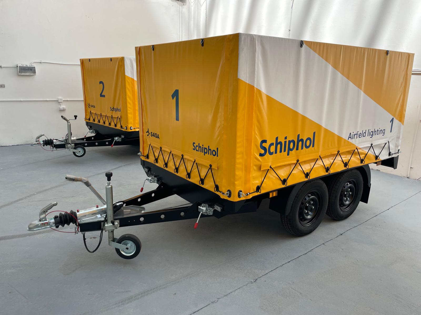 Airfield Lighting Trailer for Schiphol Amsterdam Airport